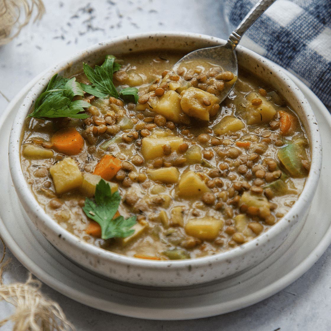 Slow Cooker Lentil Stew