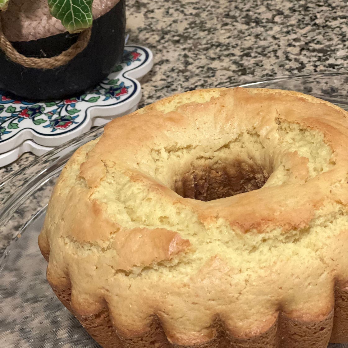 LEMONY OLIVE OIL CAKE