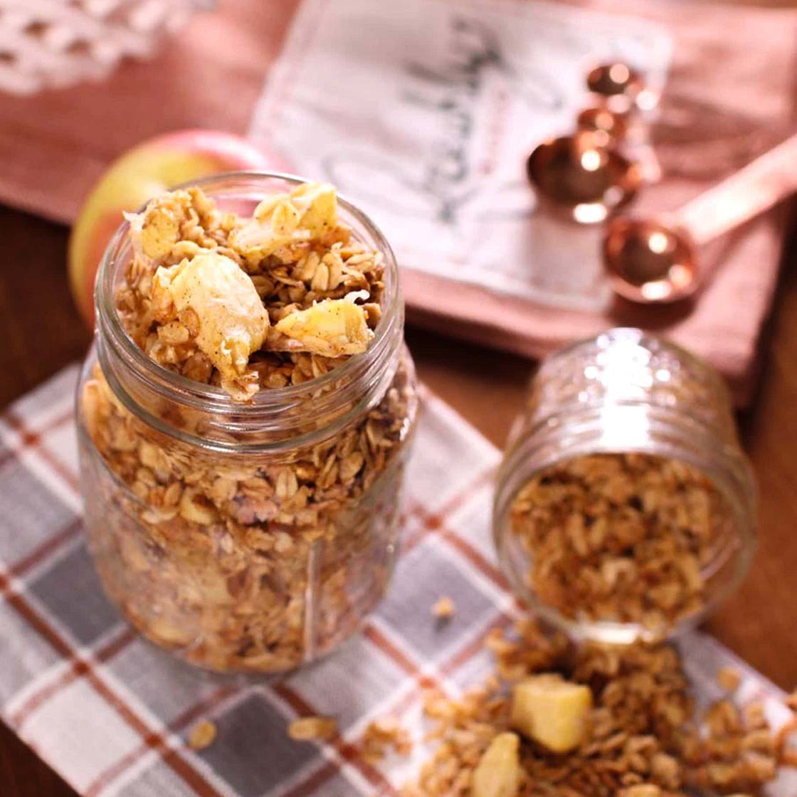 Small Batch Apple Granola