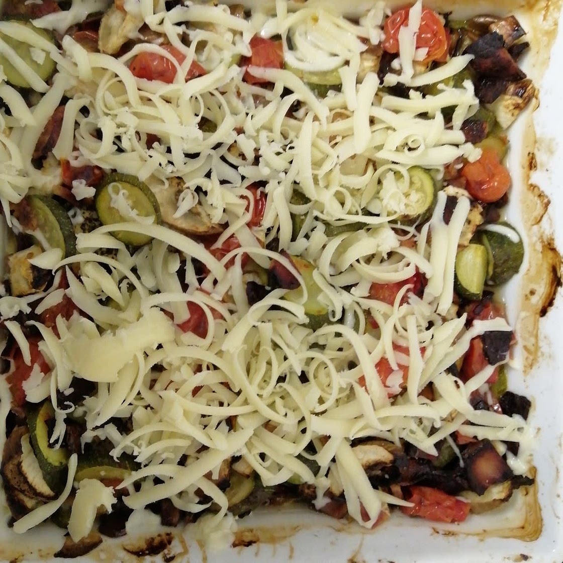 Baked Italian Chicken and Vegetables