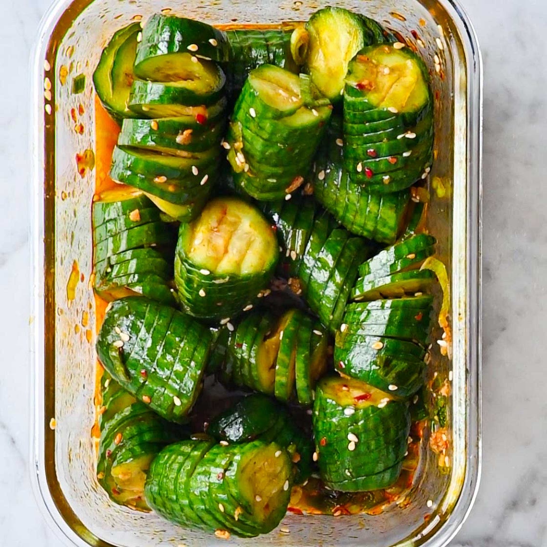 Korean Cucumber Salad
