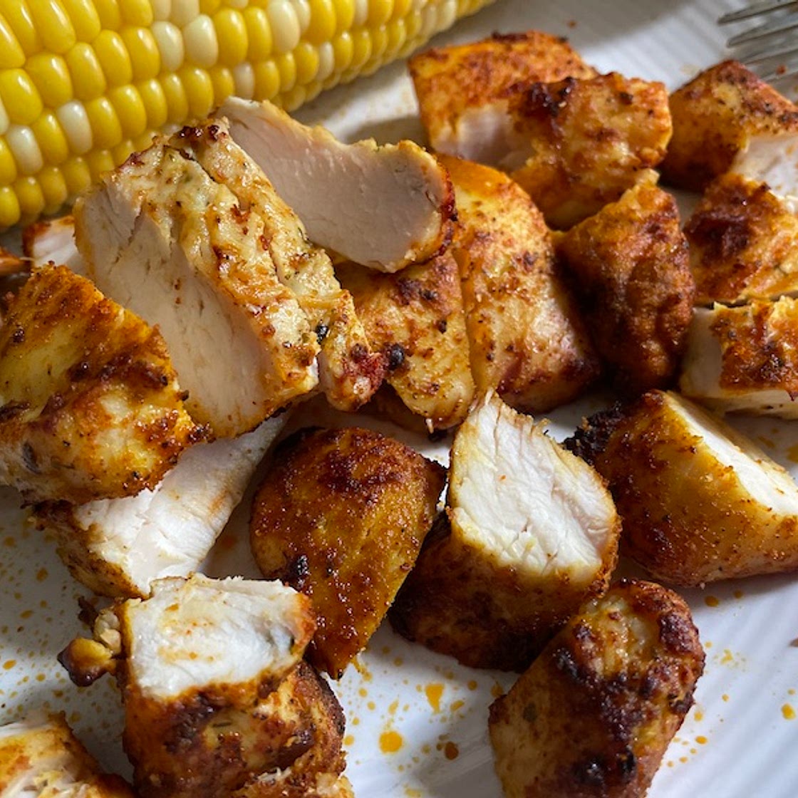 Air Fryer Moroccan Chicken