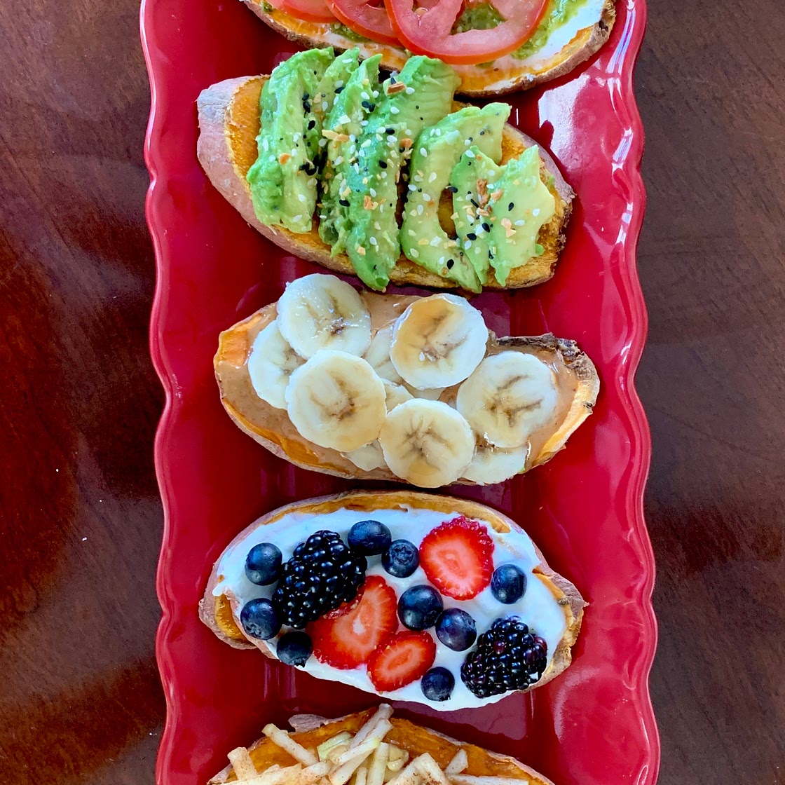 Sweet Potato Toasts