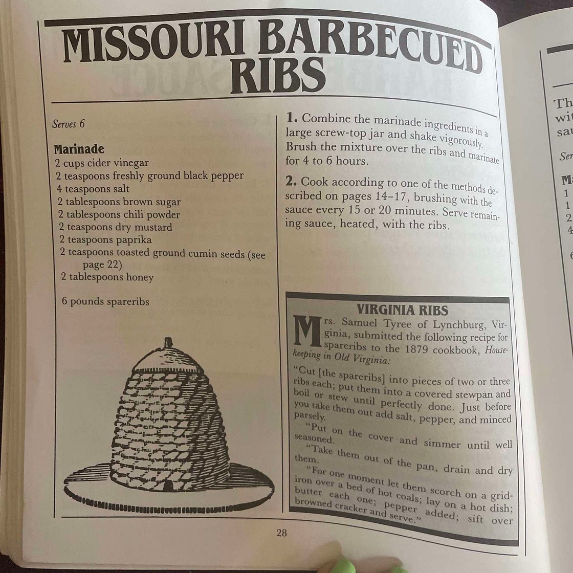 Missouri Barbecued Ribs