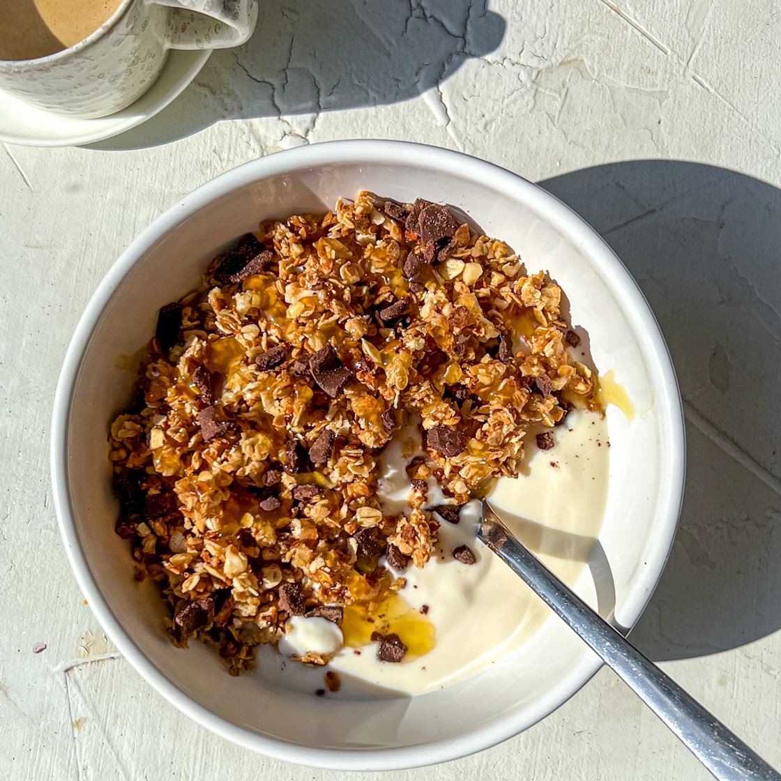 5-minute Pan-baked Granola