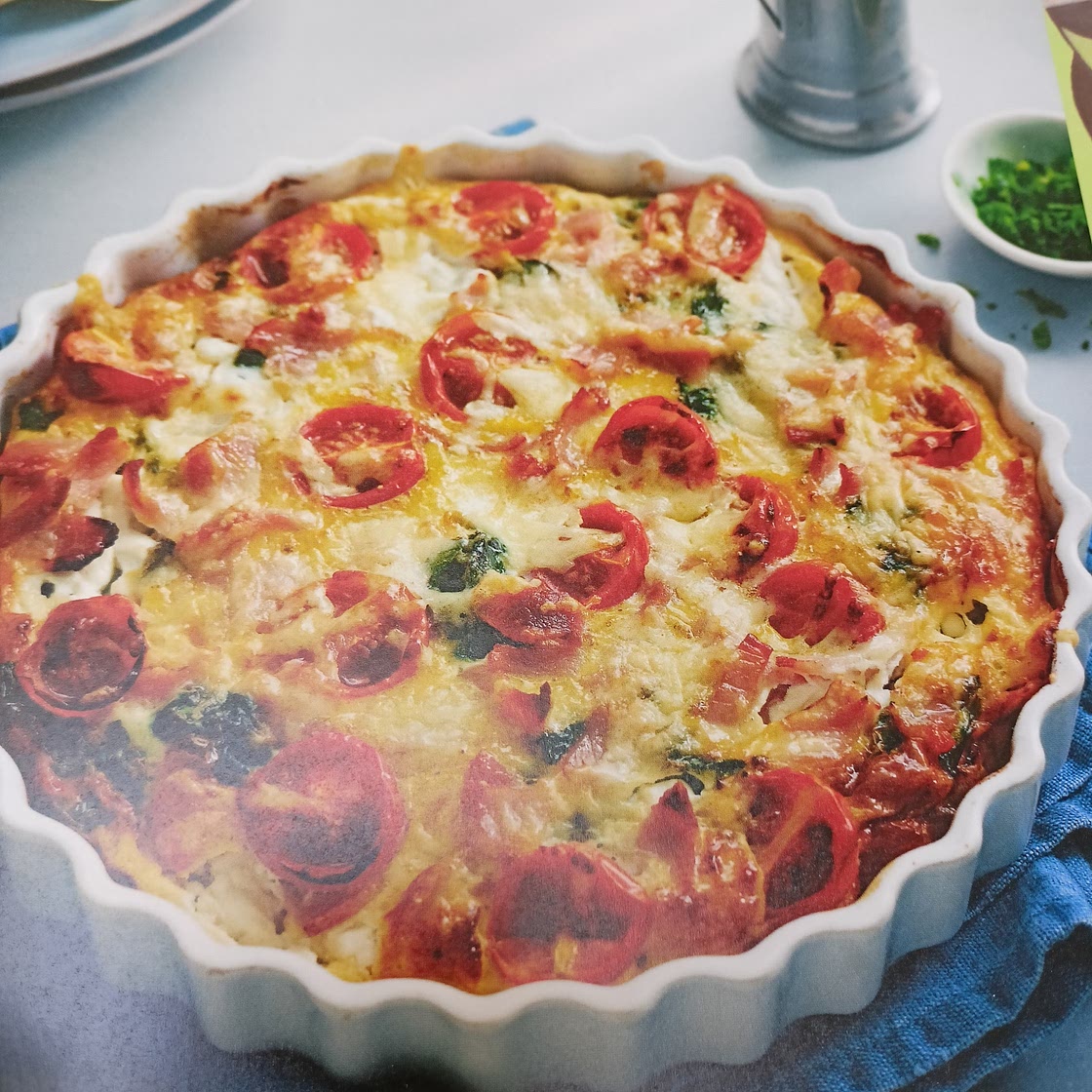 Crustless Quiche Lorraine