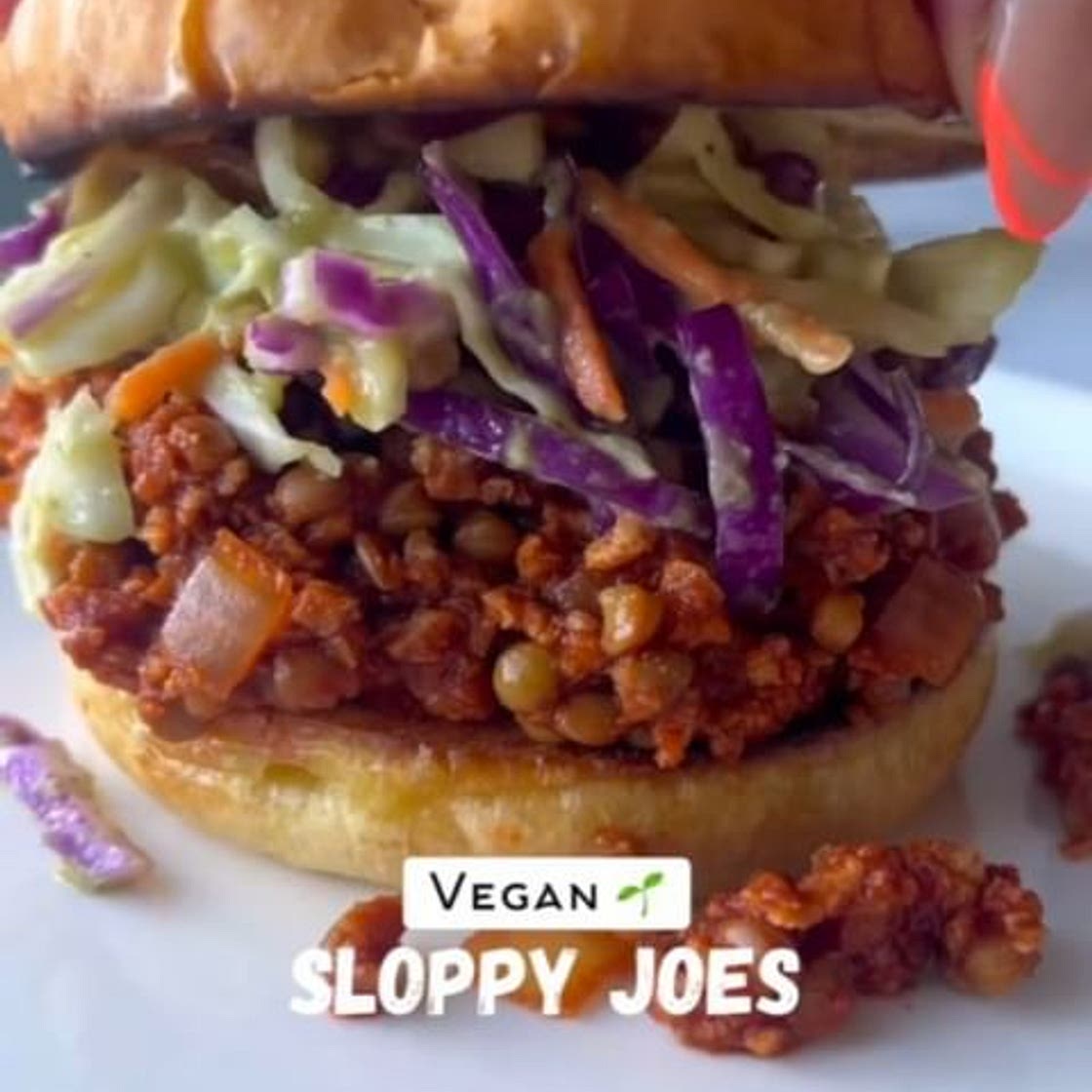The ultimate Vegan Burger😍
