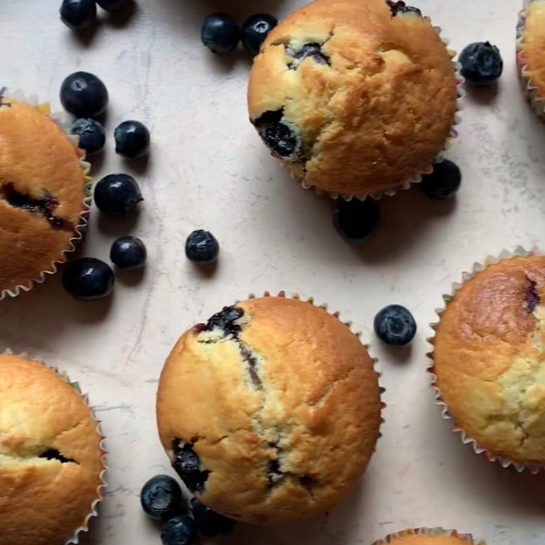 Blueberry muffins 🫐