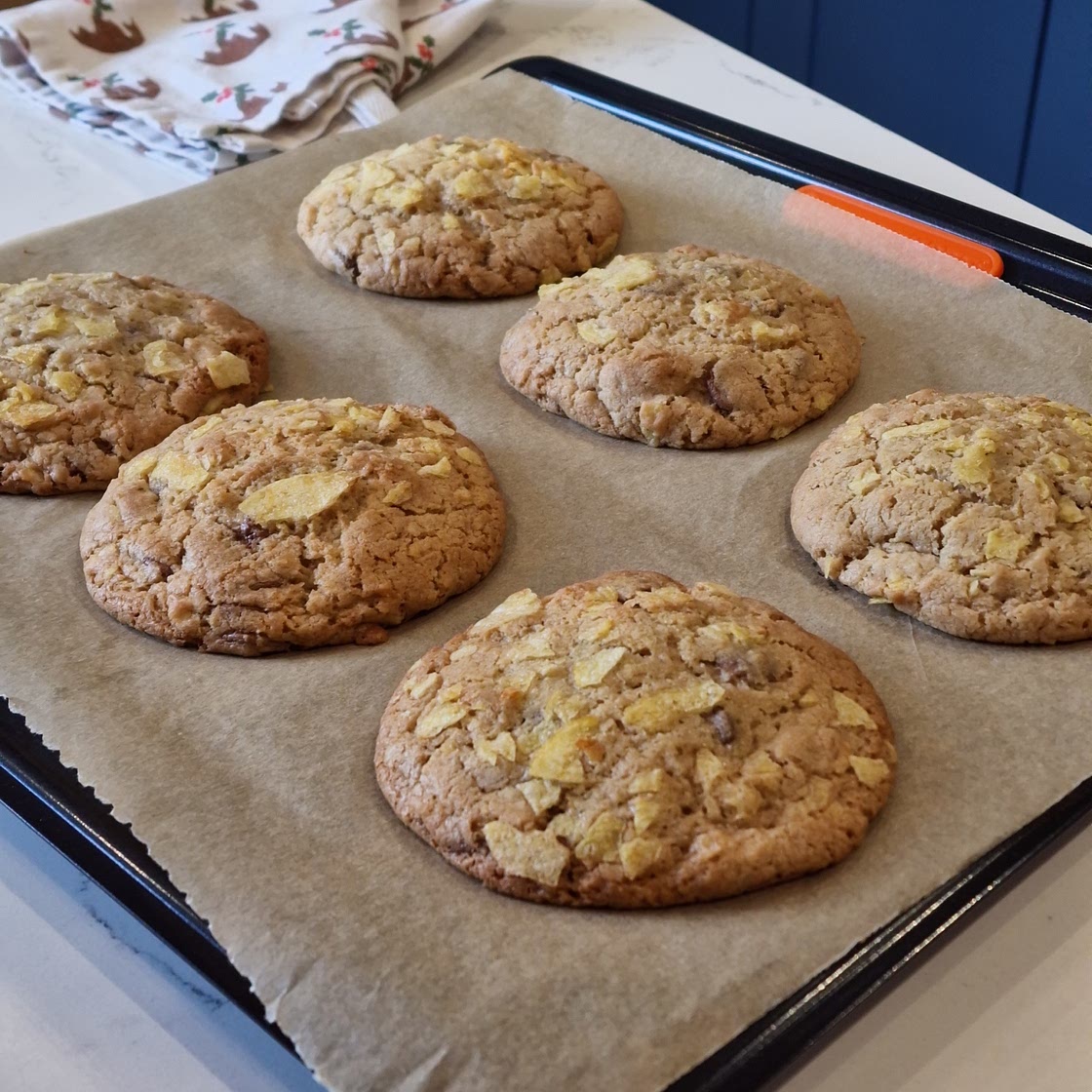 Walkers Cheese & Onion Chocolate Chip Cookies (30 minute cookies)