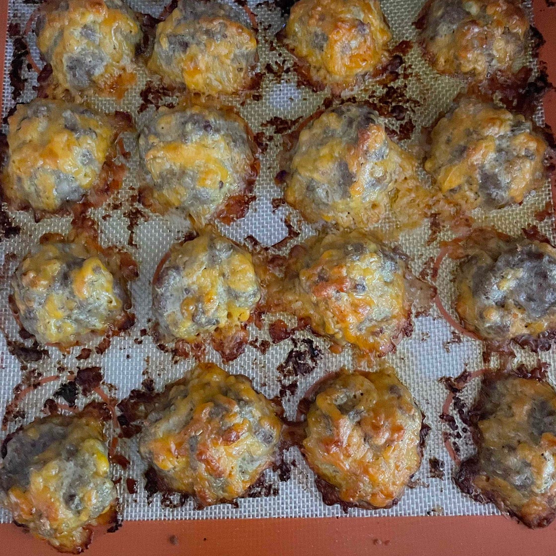 Simple sausage balls 