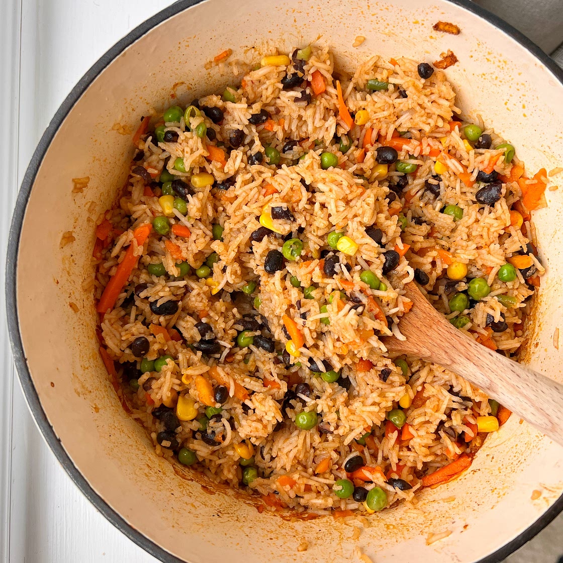 Veggie Baked Rice