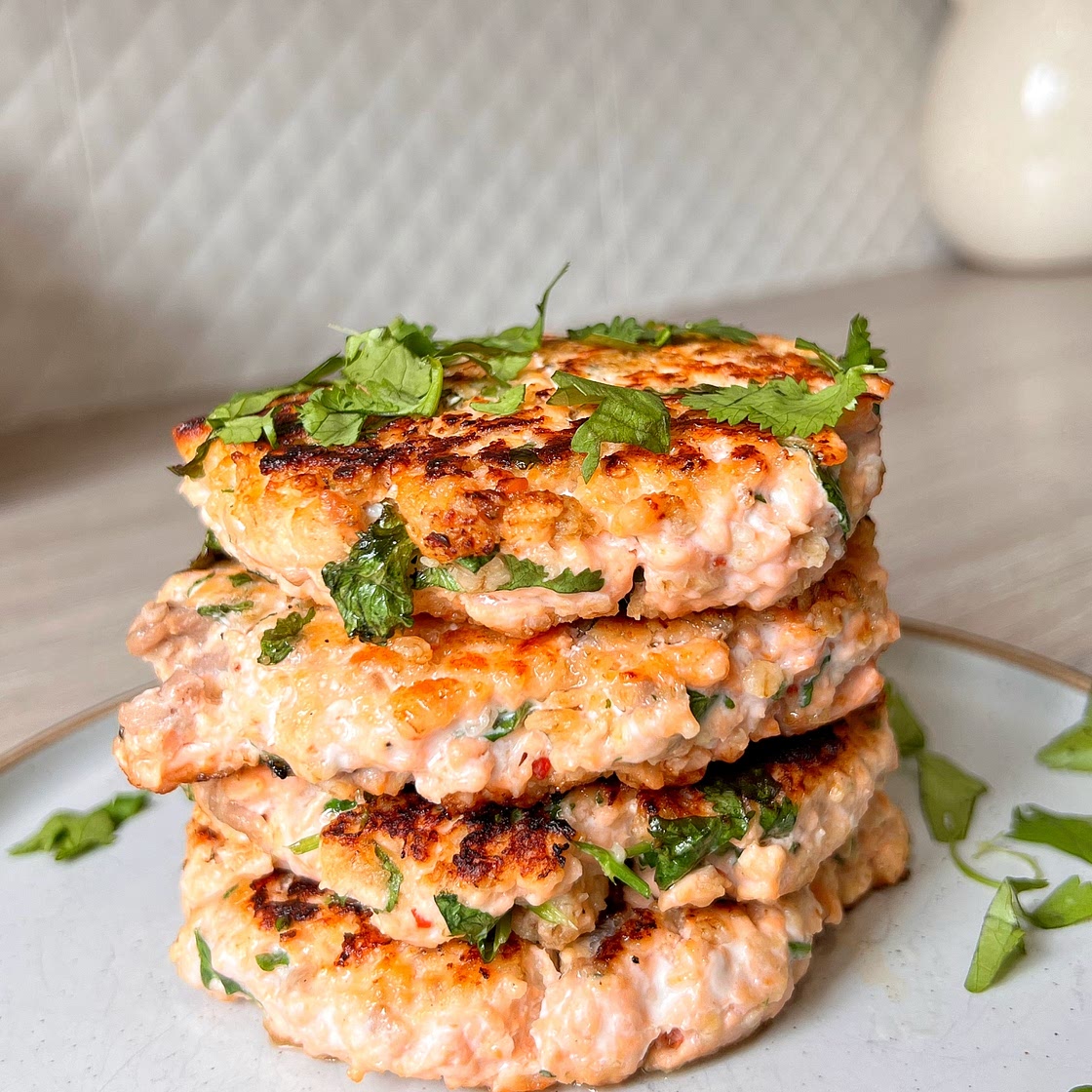 Sweet Chilli Salmon Cakes
