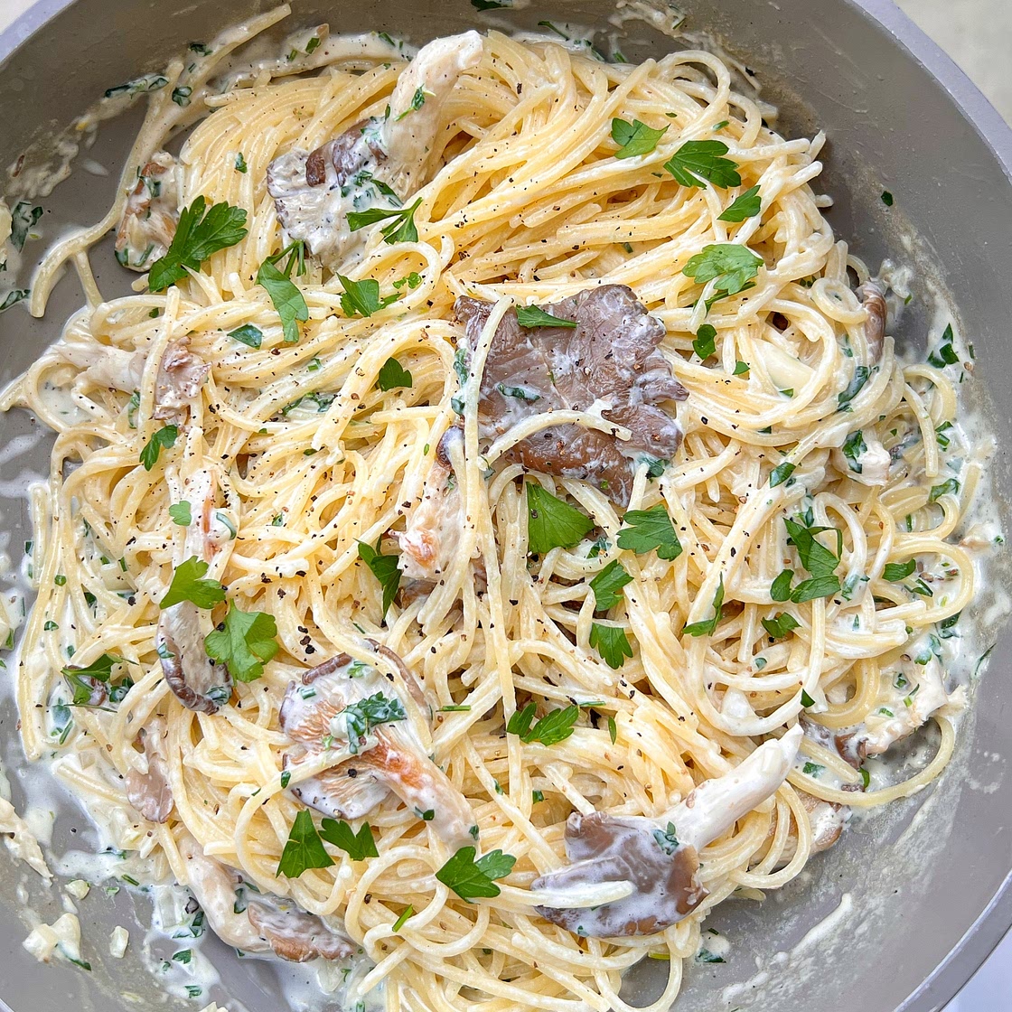 Creamy Mushroom Pasta