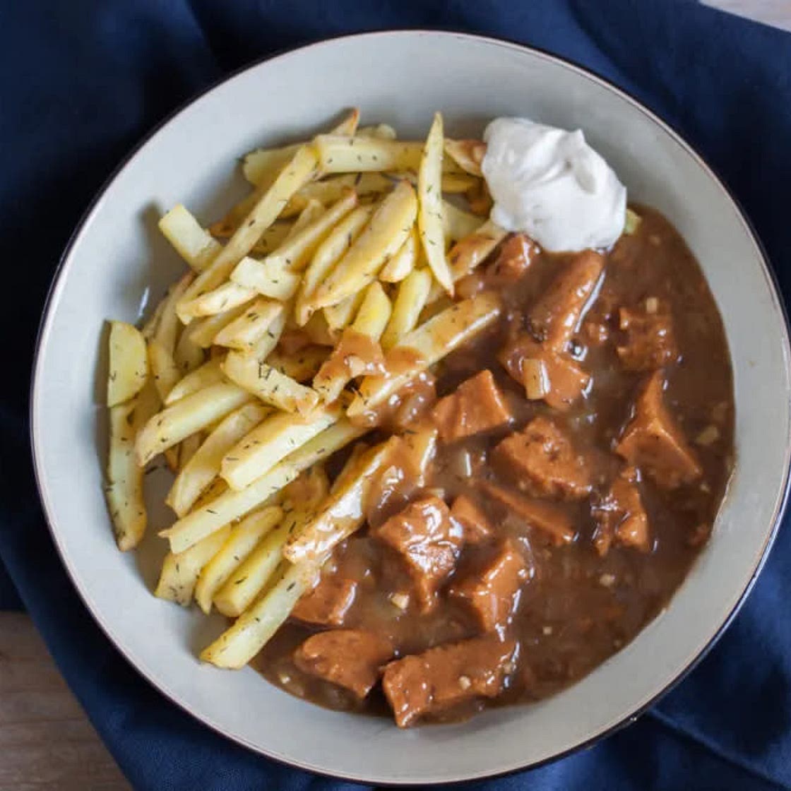 Healthier vegan stew