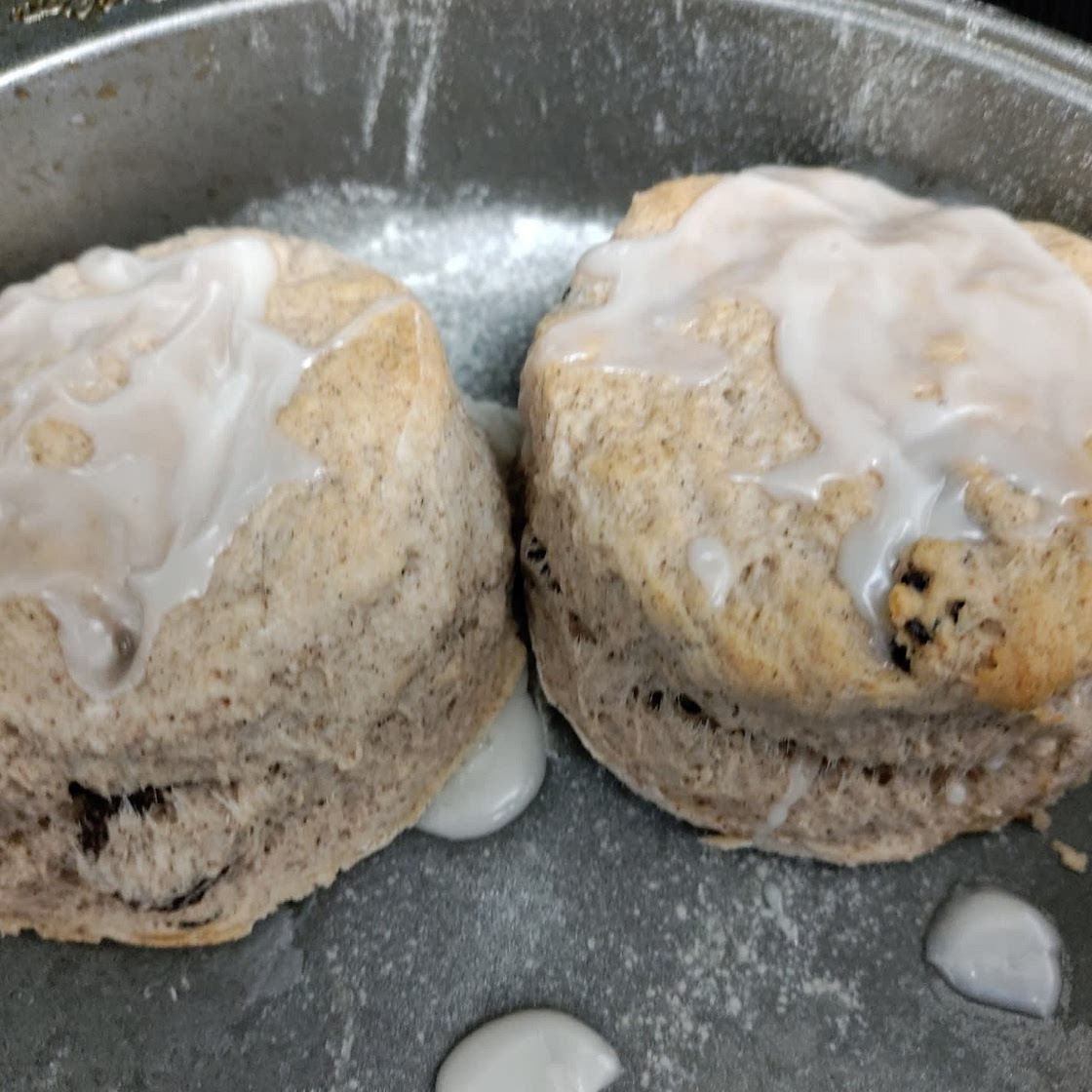 Cinnamon Raisin Biscuits