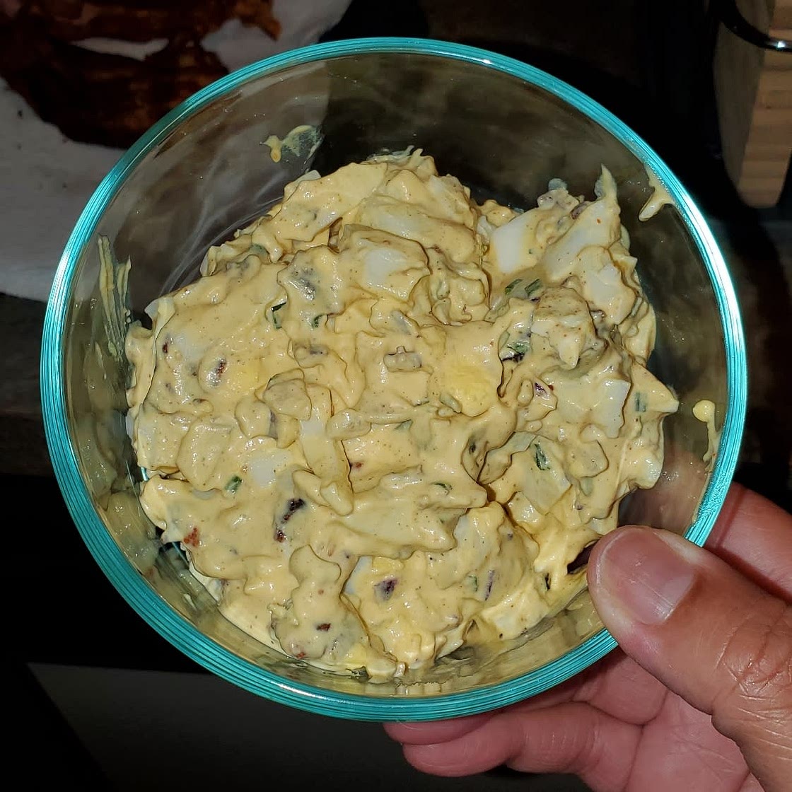KETO DEVILED EGG SALAD
