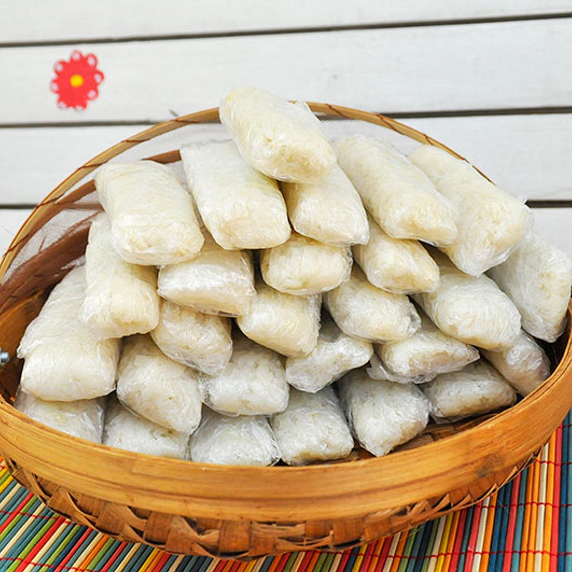 Lemper - Indonesian sticky rice snack