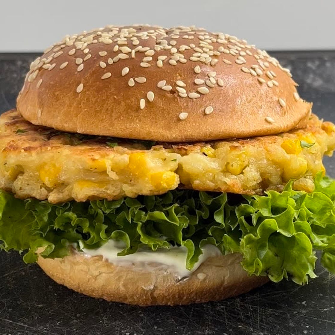Corn burger