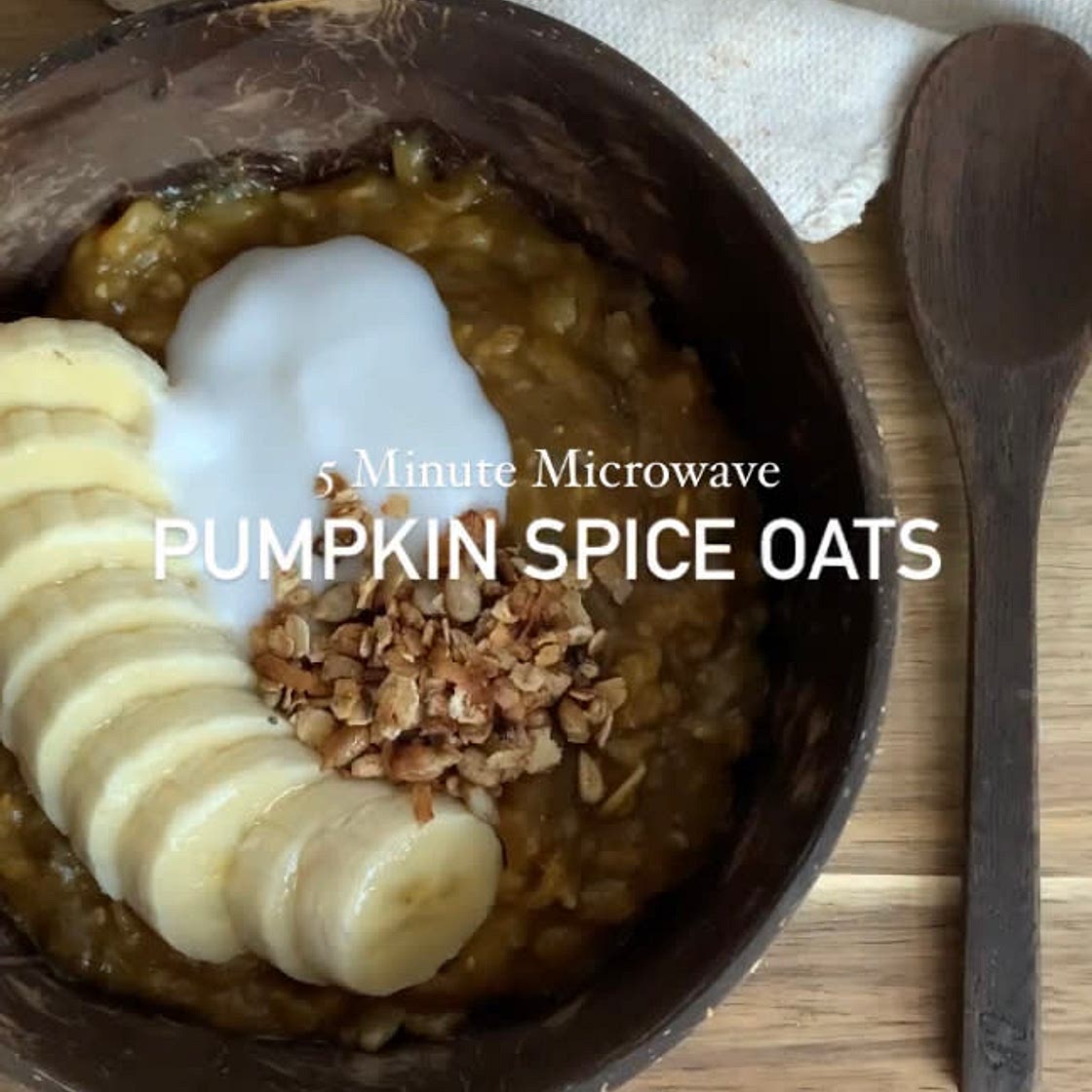 Pumpkin Spice Oats