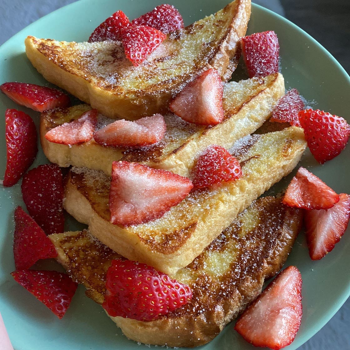 Single serve Super easy French toast