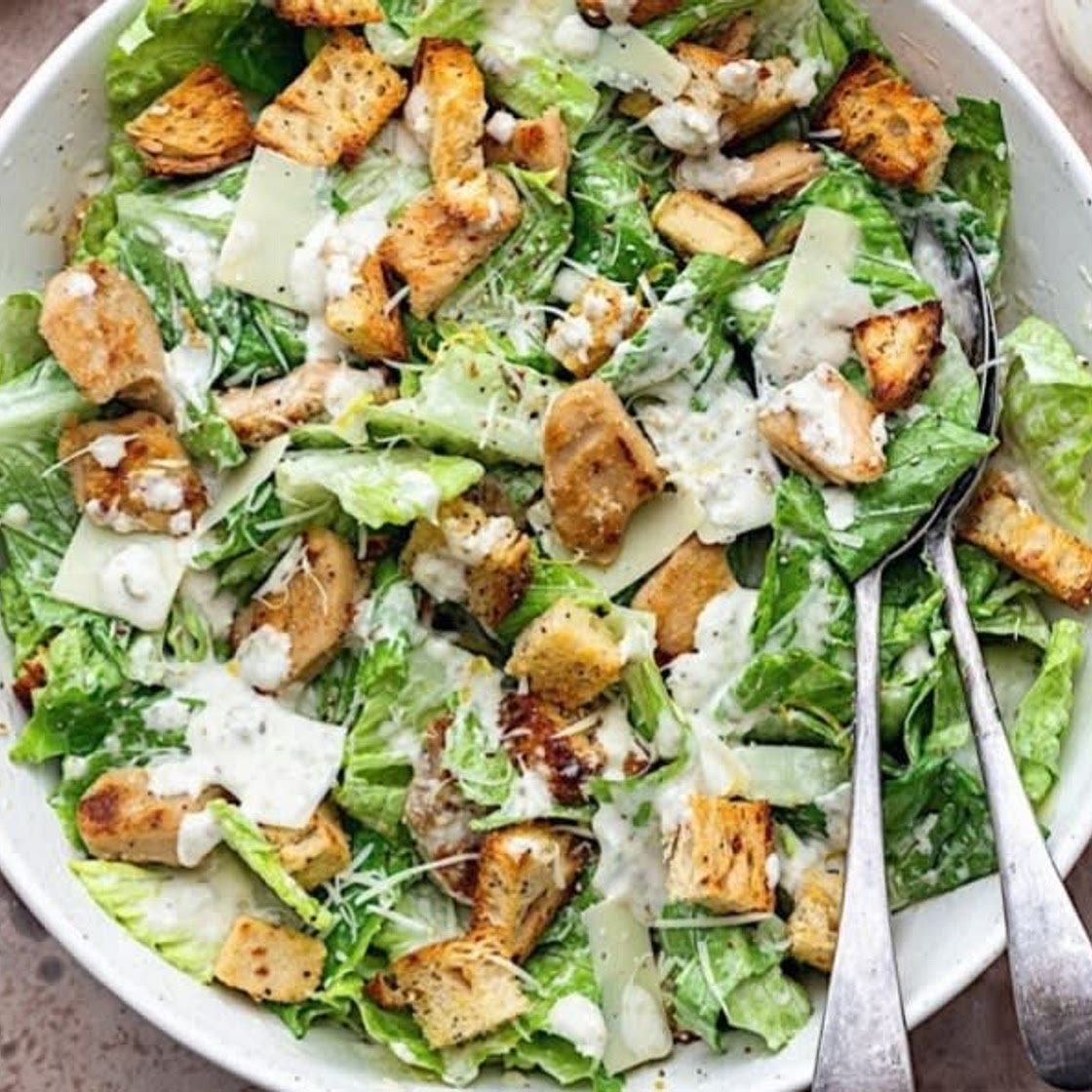 Healthy But Tasty Chicken Ceaser Salad