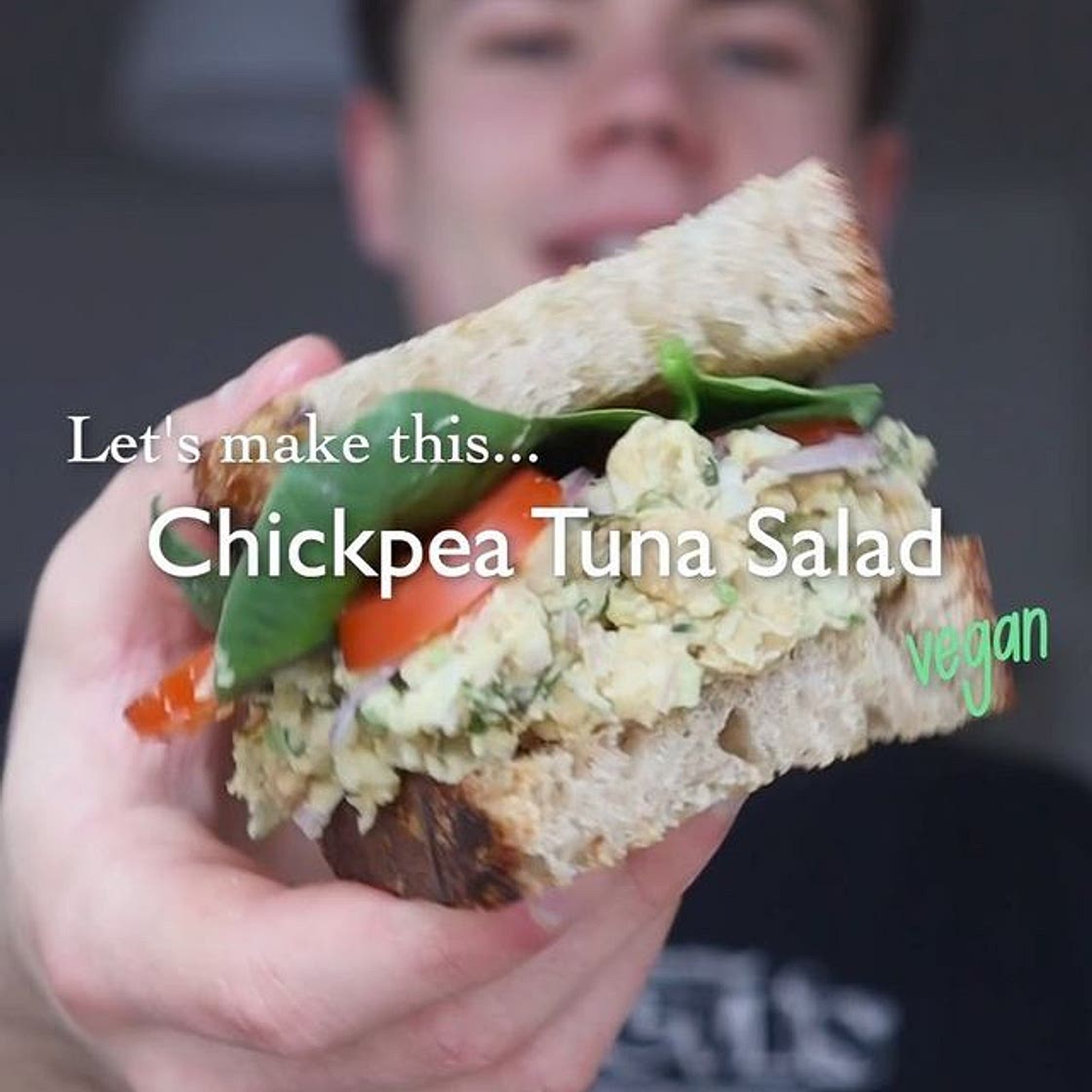 THE BEST CHICKPEA “TUNA“ SALAD 🐟🌱