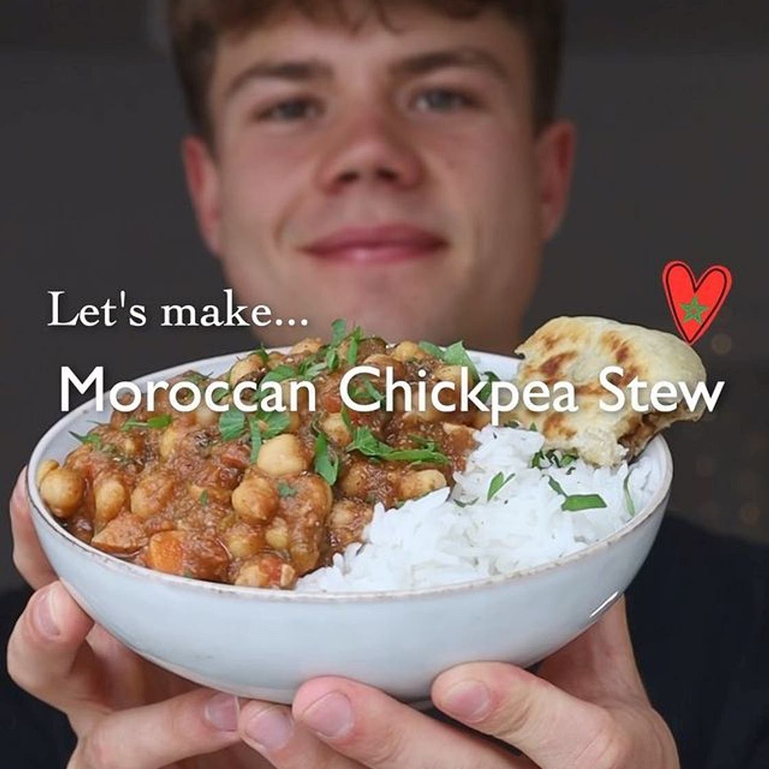MOROCCAN INSPIRED CHICKPEA STEW 🇲🇦