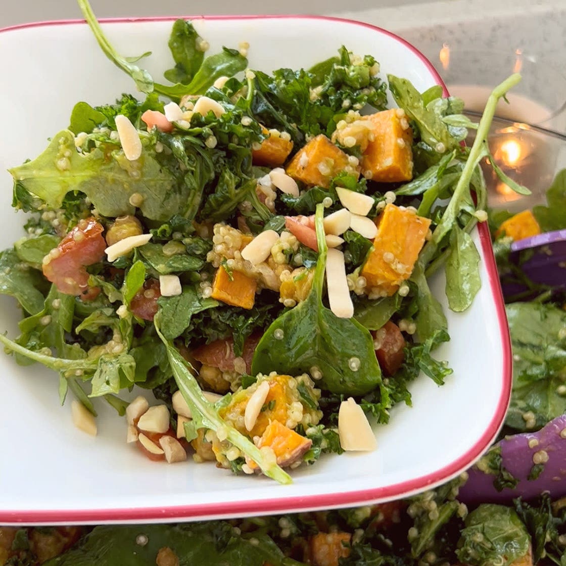 Hot and Healthy Salad