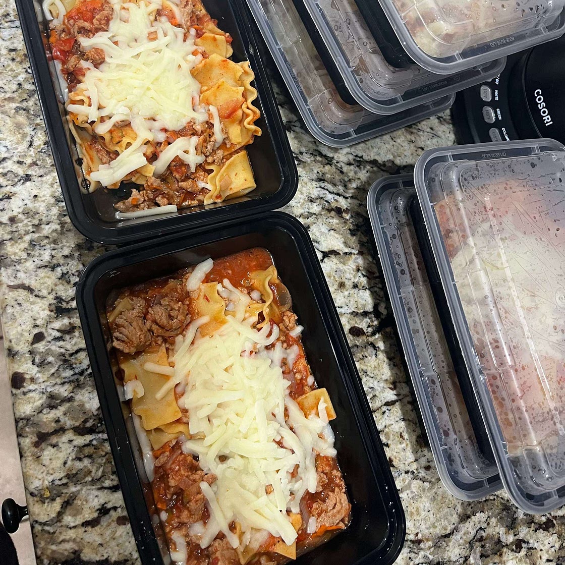 Healthier One Pot Skillet Lasagna: a 30 Minute Meal!