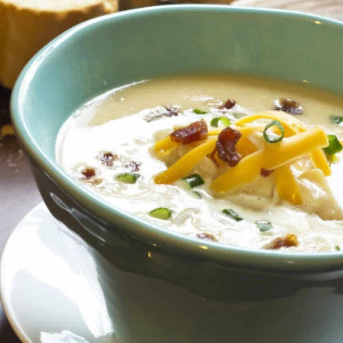 Fried Potato Soup