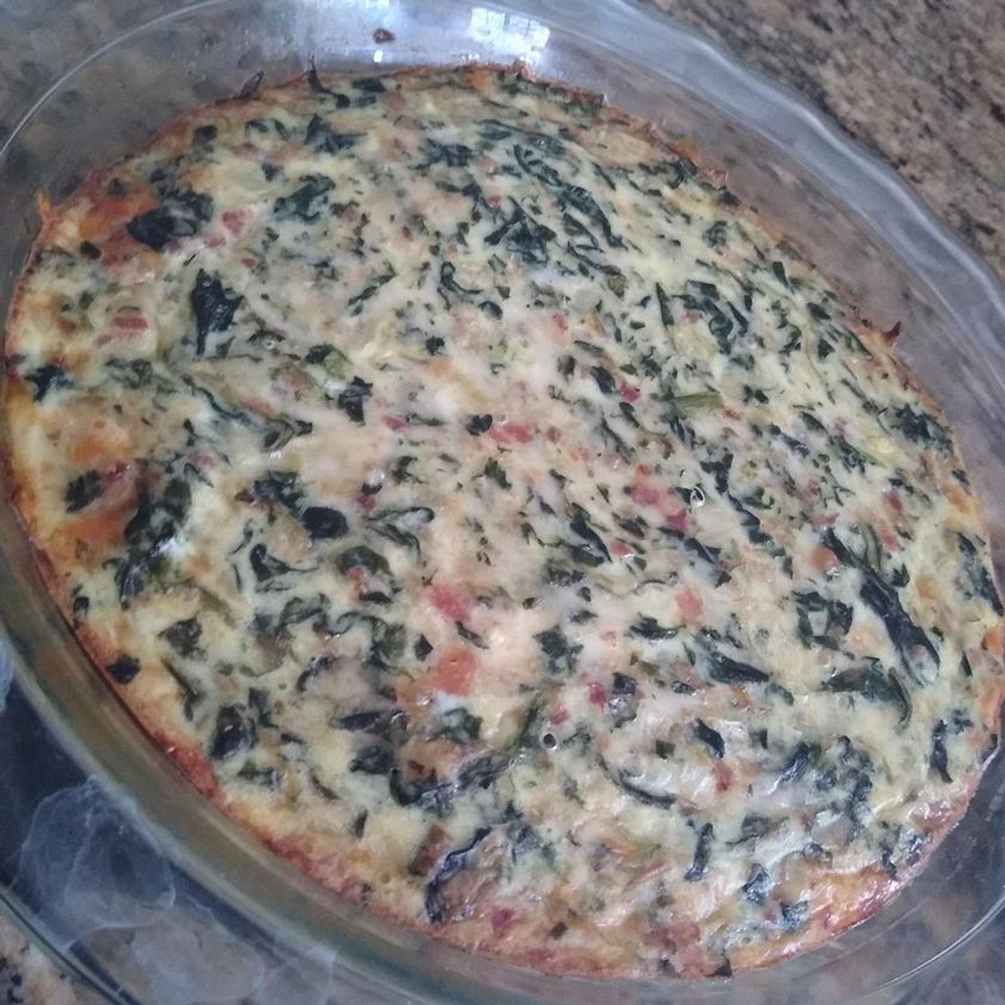 Crustless Spinach Quiche