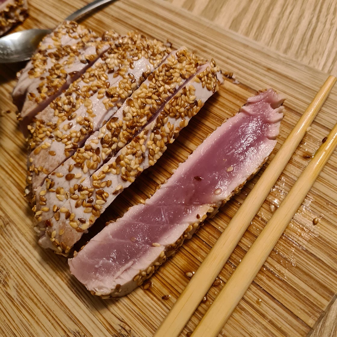 Ethan's Sesame Crusted Tuna