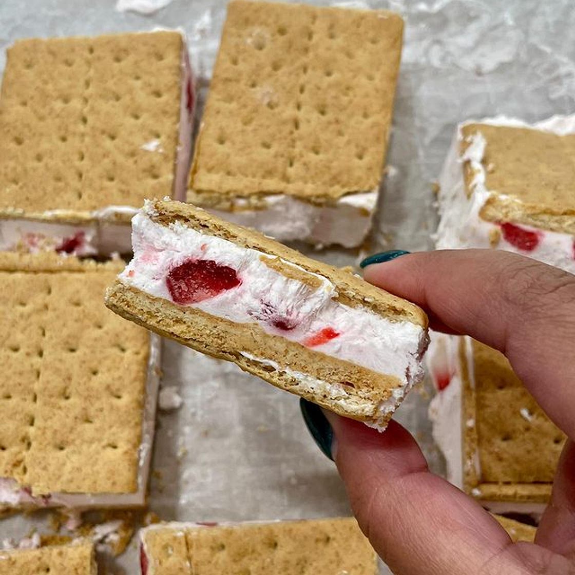 Cool whip ice cream sandwiches