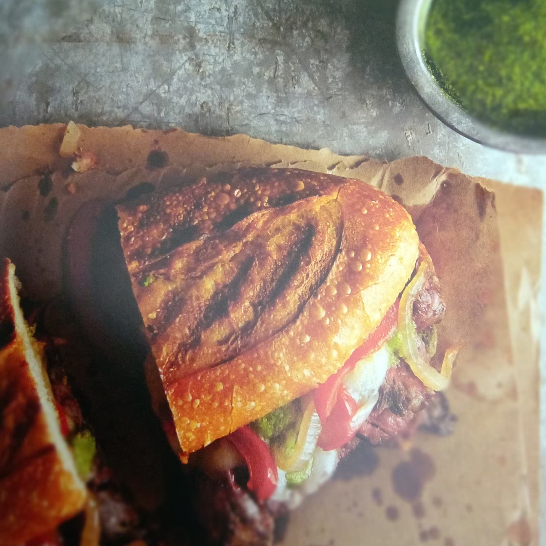 Italian Cheesesteak Panini