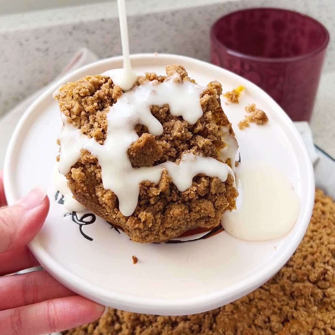 Pumpkin Spice Coffee Cake