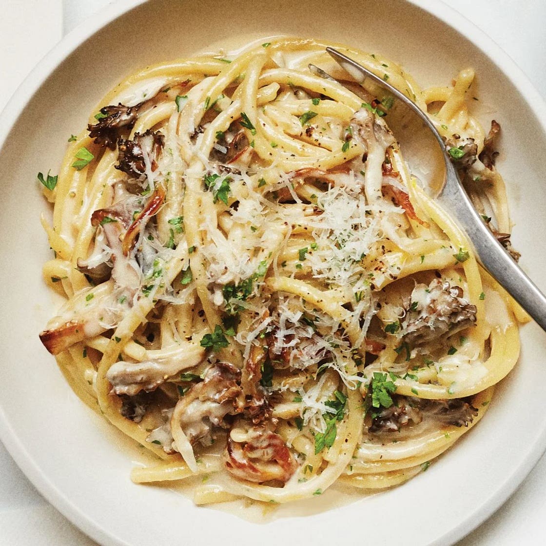 Creamy Mushroom Pasta