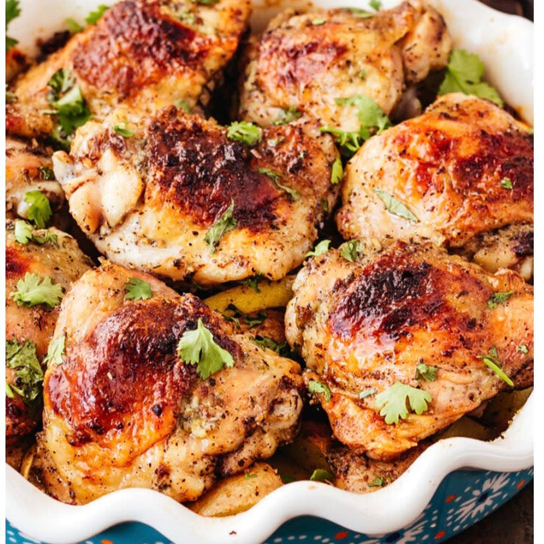 Buffalo chicken thighs 