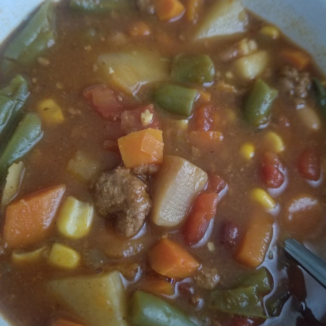 Tin Can Beef Vegetable Soup