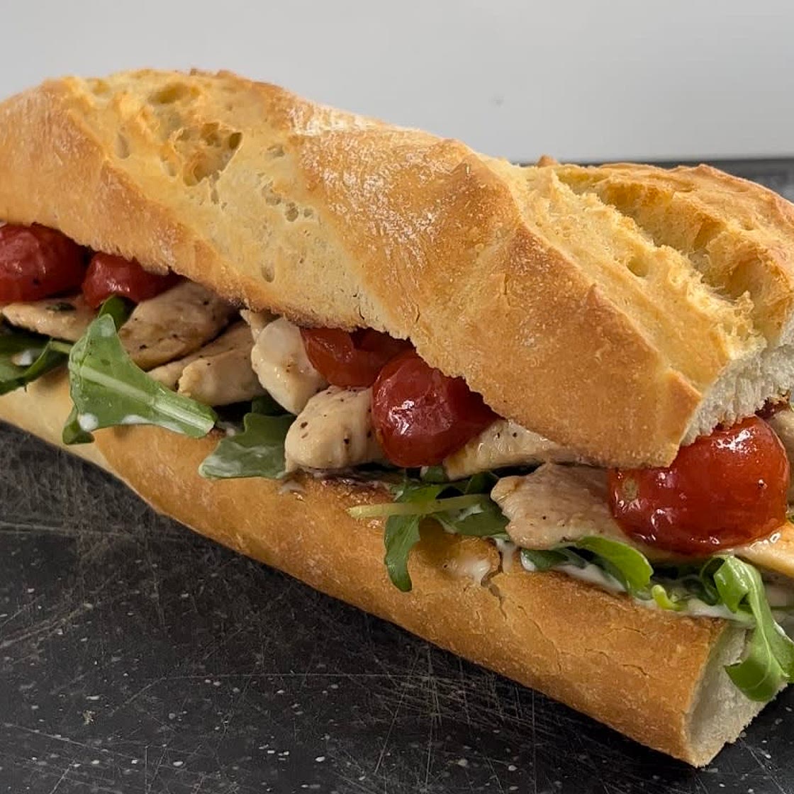 Truffle chicken sandwich