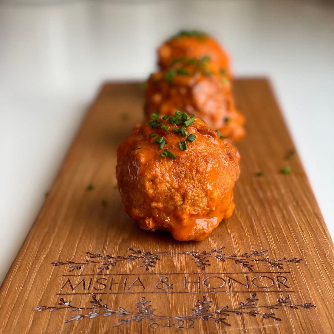 Buffalo Blue Cheese Chicken Bombs 