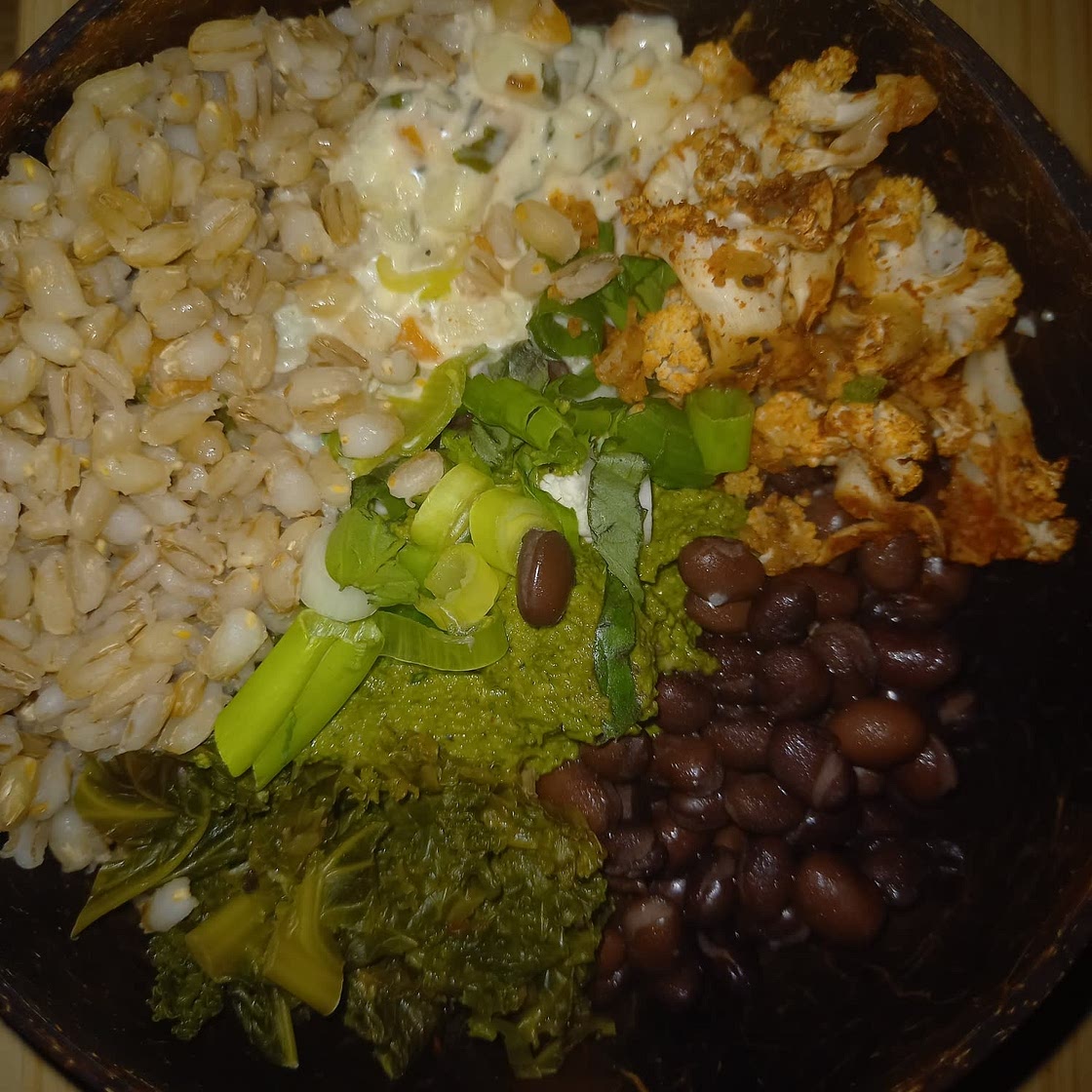 Black Bean Power Bowl with Avocado Pesto