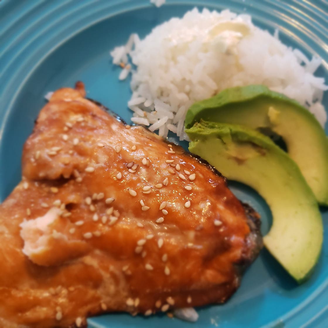 Gochujang Glazed Salmon Bowls