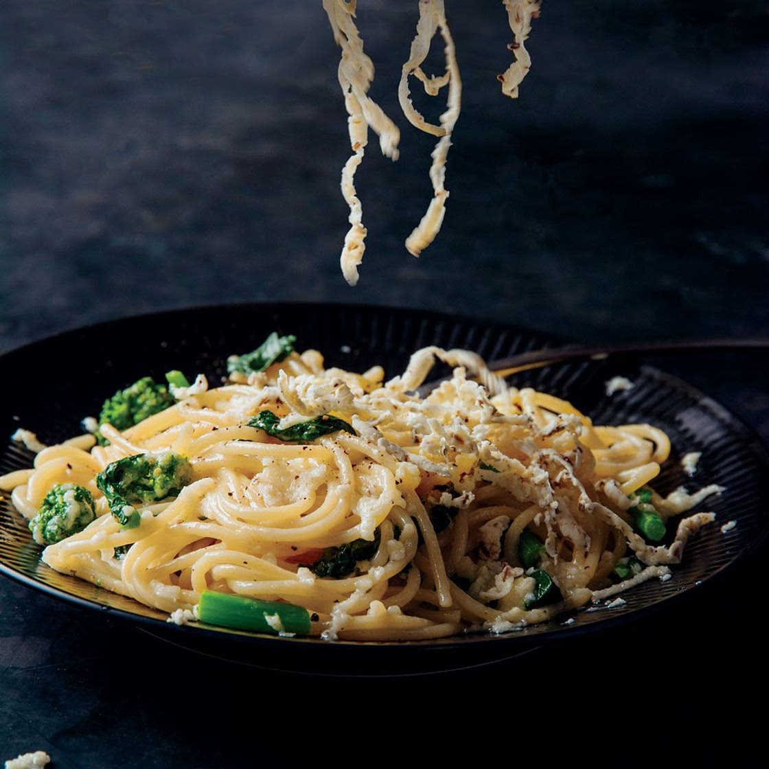 Spaghetti with Cacio e Pepe Butter