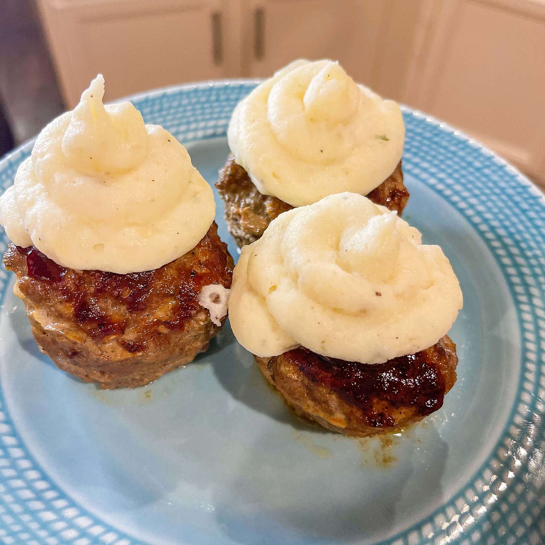 Meatloaf “cupcakes” 