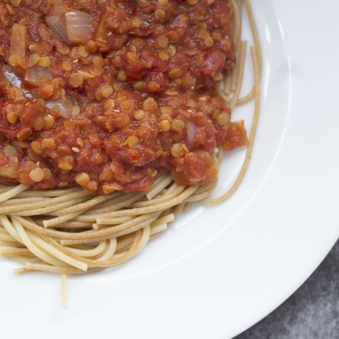 Slow Cooker Vegan Lentil Ragu