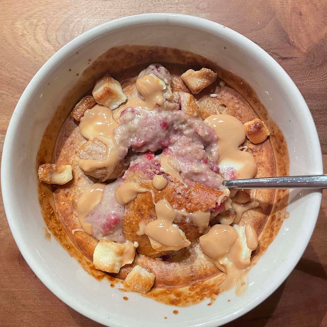Protein baked oats