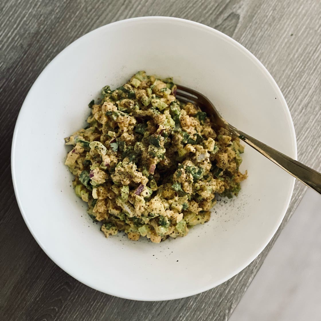 Curried Chickpea Salad
