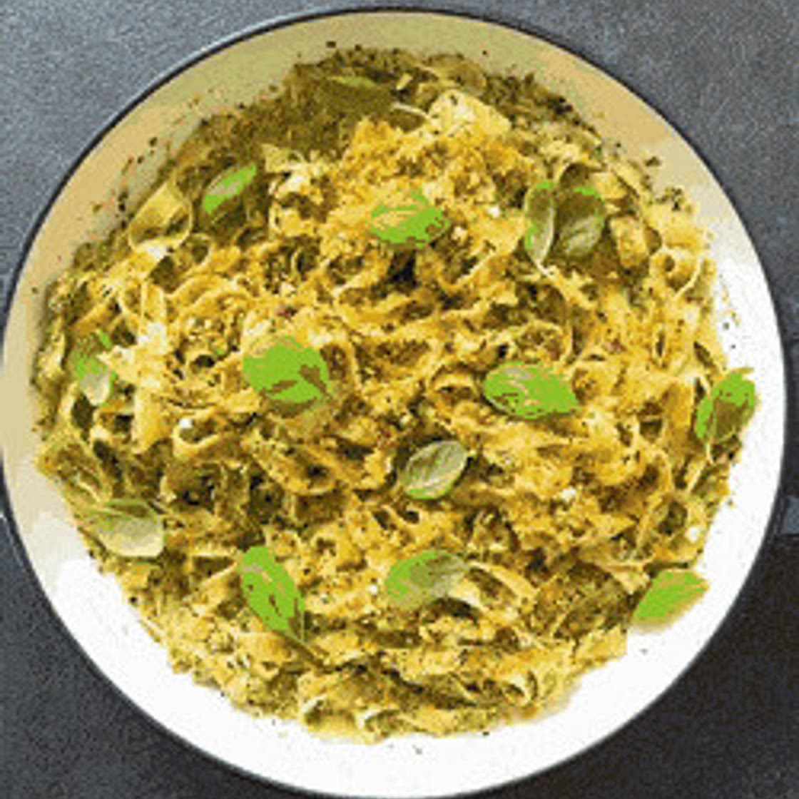 Pistachio Fettuccine