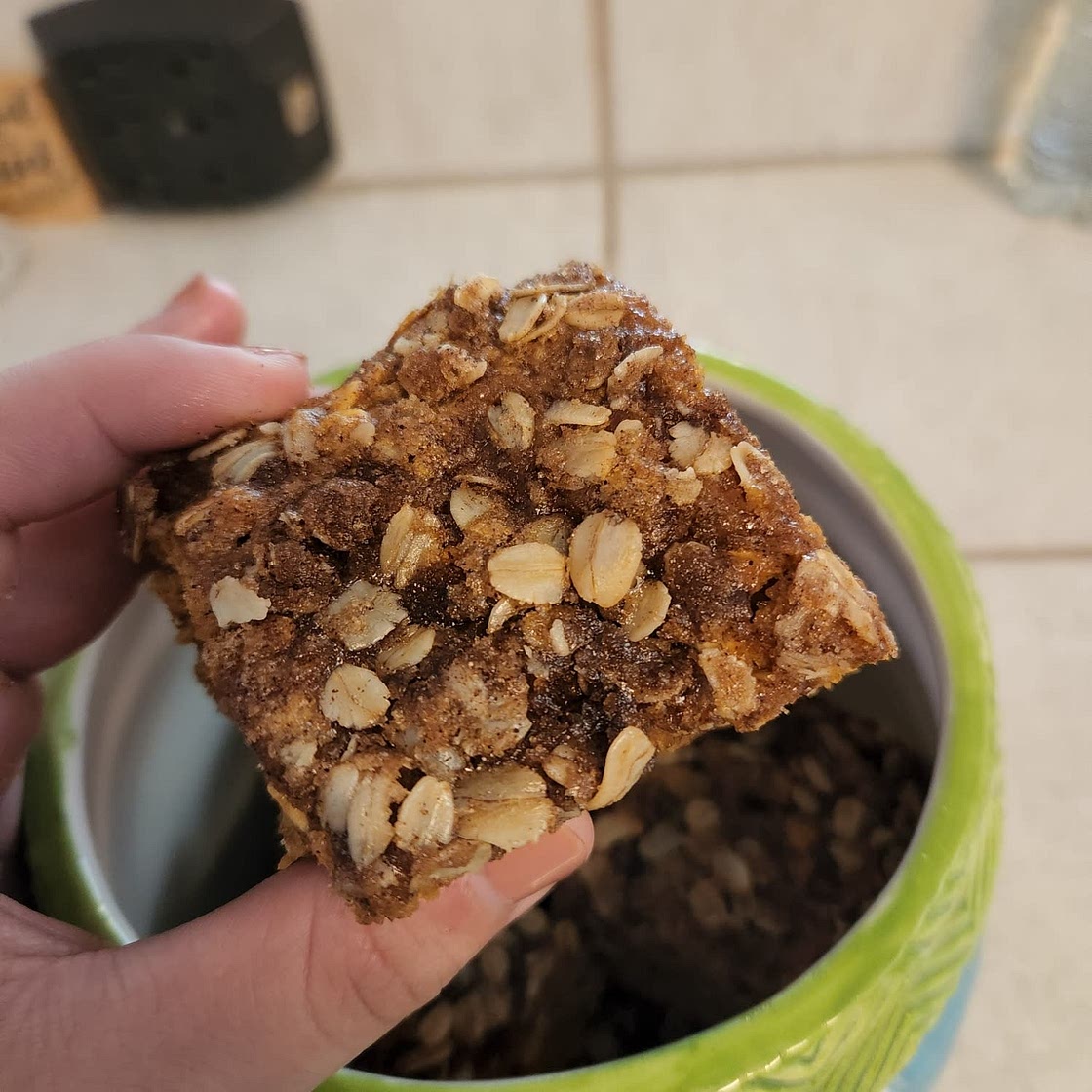 Oatmeal Pumpkin Bars