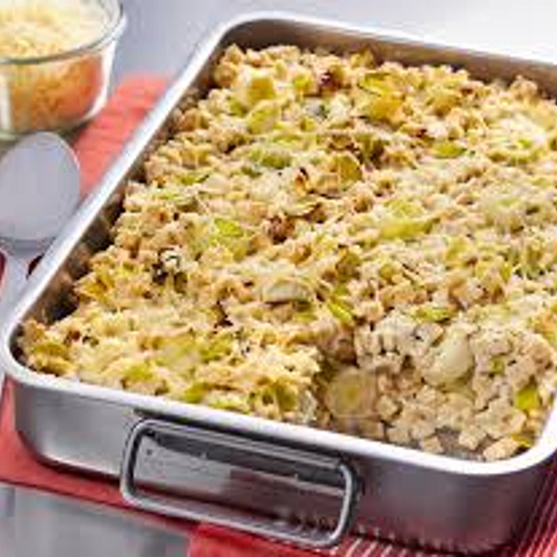 Gratin de Crozet poireaux